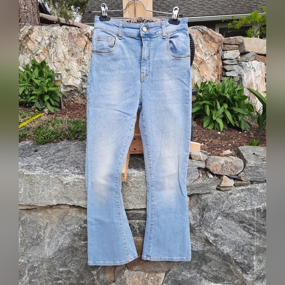 Manila Grace Light Blue Flared Women's Jeans size 25